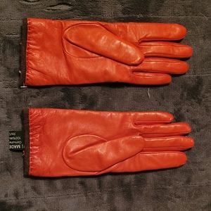 (NEW) Genuine leather womens gloves